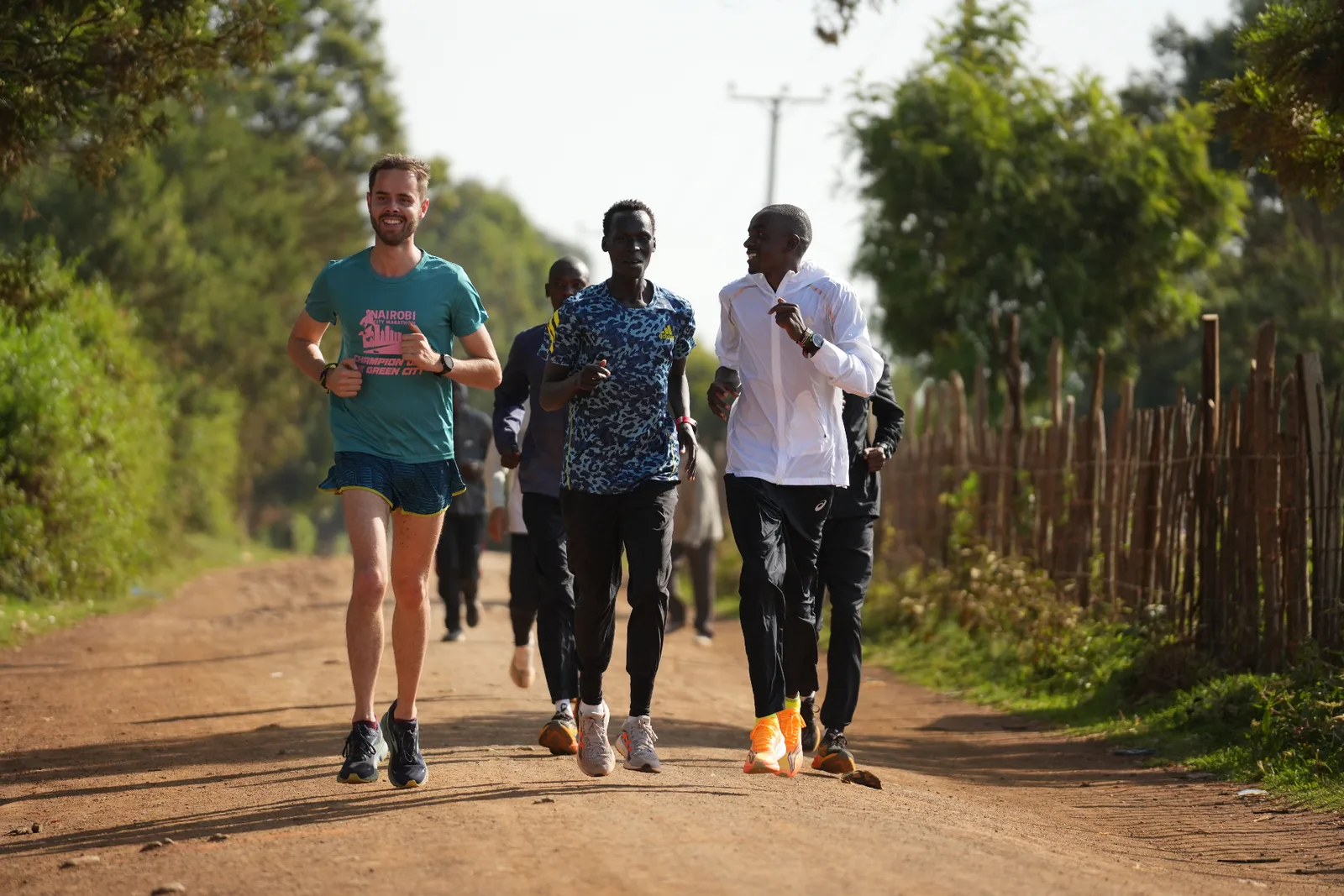 Training run outside Nairobi